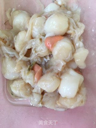 韭菜炒扇贝的做法步骤：1