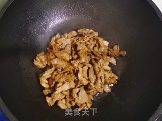 炒烤肉的做法步骤：7