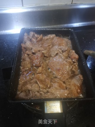 荷兰豆口菇炒牛肉片的做法步骤：5