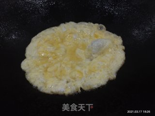 春韭炒鸡蛋的做法步骤：3