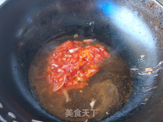 茄汁牛肉丸拌饭的做法步骤：5