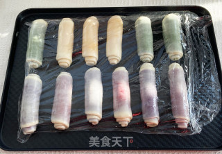 超美的彩虹螺旋酥，酥到掉渣！的做法步骤：15