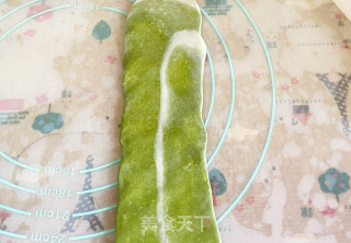 超美的彩虹螺旋酥，酥到掉渣！的做法步骤：17