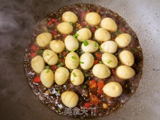 酱烧鹌鹑蛋的做法步骤：10