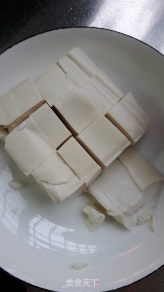 枸杞叶豆腐汤的做法步骤：2
