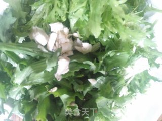 生拌苦菊的做法步骤：4