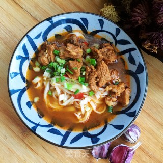红烧羊肉面的做法步骤：13