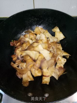 香卤豆腐皮的做法步骤：4