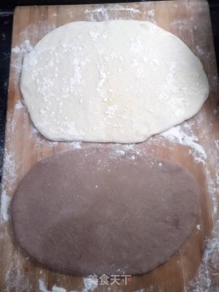 可可花式馒头的做法步骤：5