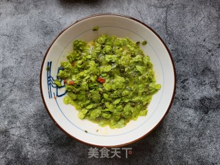 榆钱鸡蛋饼的做法步骤：6