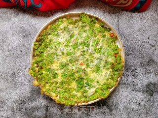 榆钱鸡蛋饼的做法步骤：12