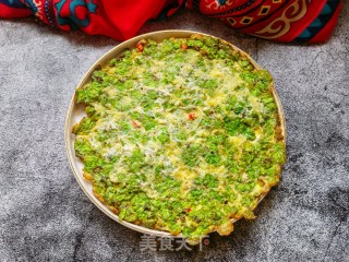 榆钱鸡蛋饼的做法步骤：13