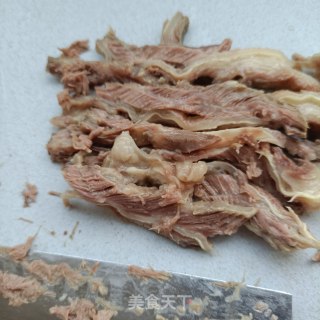 圆白菜拌驴肉的做法步骤：7