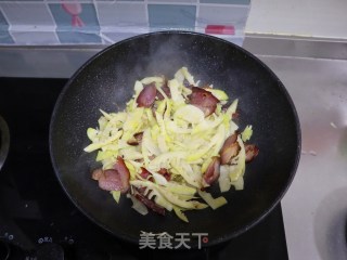 春笋炒腊肉❗️笋嫩肉香，绝配的做法步骤：7
