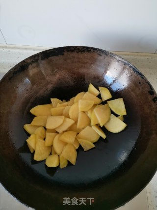 青椒土豆片的做法步骤：4