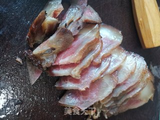 蕨菜炒腊肉的做法步骤：9