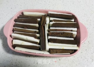 淮山鸭血蒸￼肉末的做法步骤：4
