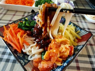 肉丁炸酱面的做法步骤：13
