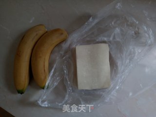 香蕉煎饼。的做法步骤：1