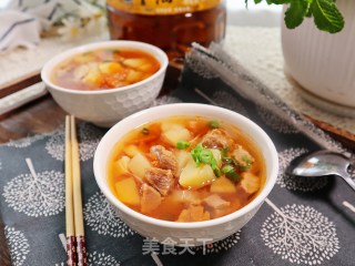 春季长高必备汤～西红柿炖牛肉的做法步骤：8