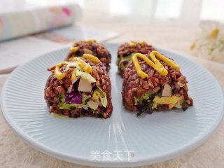 低脂减重主食❗️杂粮时蔬卷❗️好吃不长胖的做法步骤：5