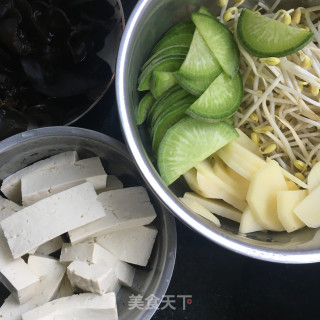 豆皮海带结麻辣锅的做法步骤：6
