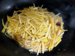 素炒土豆丝的做法步骤：6