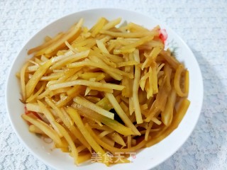 素炒土豆丝的做法步骤：8