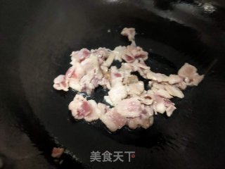肉丝木耳炒蒜黄的做法步骤：7