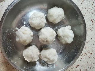地瓜芝麻饼的做法步骤：9