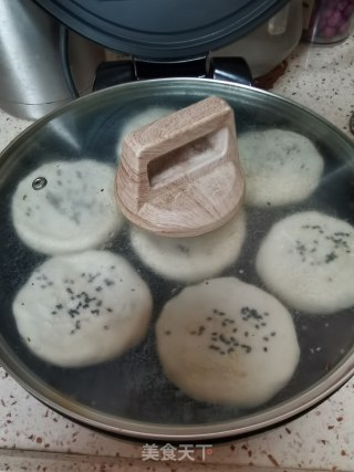 地瓜芝麻饼的做法步骤：19