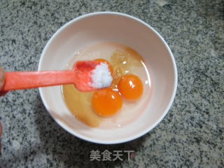 咸菜春笋炒鸭蛋的做法步骤：3