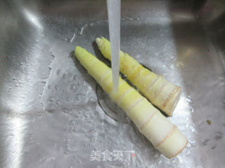 咸菜春笋炒鸭蛋的做法步骤：5