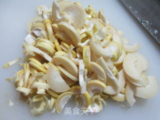 咸菜春笋炒鸭蛋的做法步骤：6