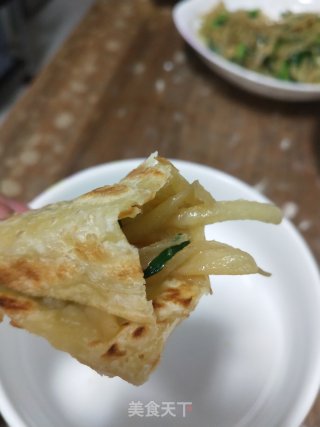 手抓饼的做法步骤：16