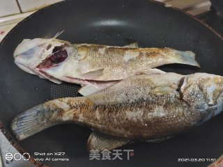 豆瓣酱焖鲈鱼的做法步骤：3