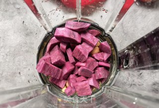 紫薯燕麦花生豆浆的做法步骤：5