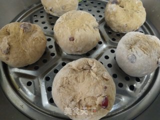 红糖红枣开花馒头的做法步骤：12