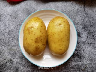 土豆蘸酱的做法步骤：1