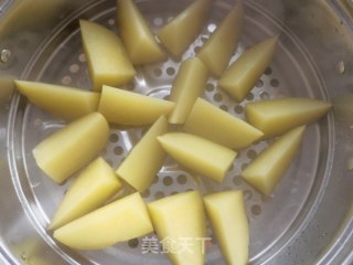 土豆蘸酱的做法步骤：4