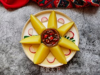 土豆蘸酱的做法步骤：9
