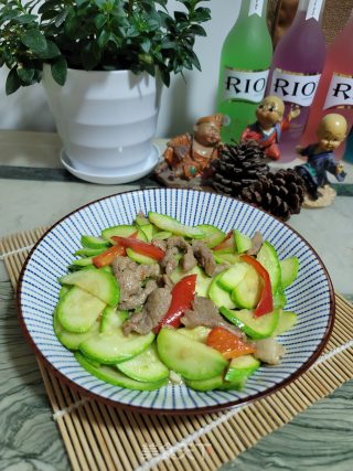 云南小瓜炒肉片的做法步骤：10