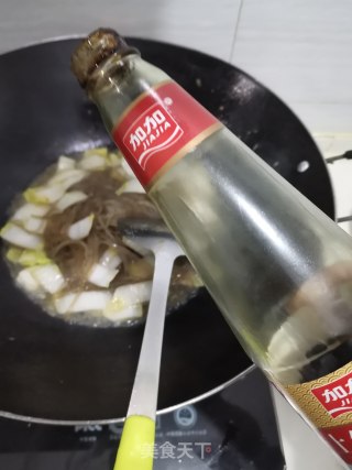大白菜炒粉丝的做法步骤：5