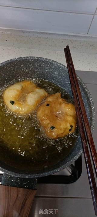 炸油饼的做法步骤：5