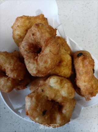 炸油饼的做法步骤：7
