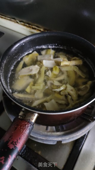 五花肉烧笋干的做法步骤：3