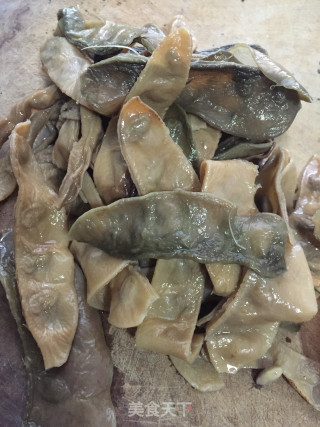 干扁豆炒腊肠的做法步骤：3