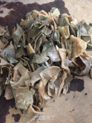 干扁豆炒腊肠的做法步骤：4