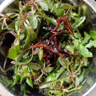“春季野菜”花生拌苦菜的做法步骤：4
