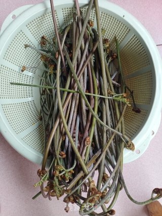 凉拌蕨菜的做法步骤：1
